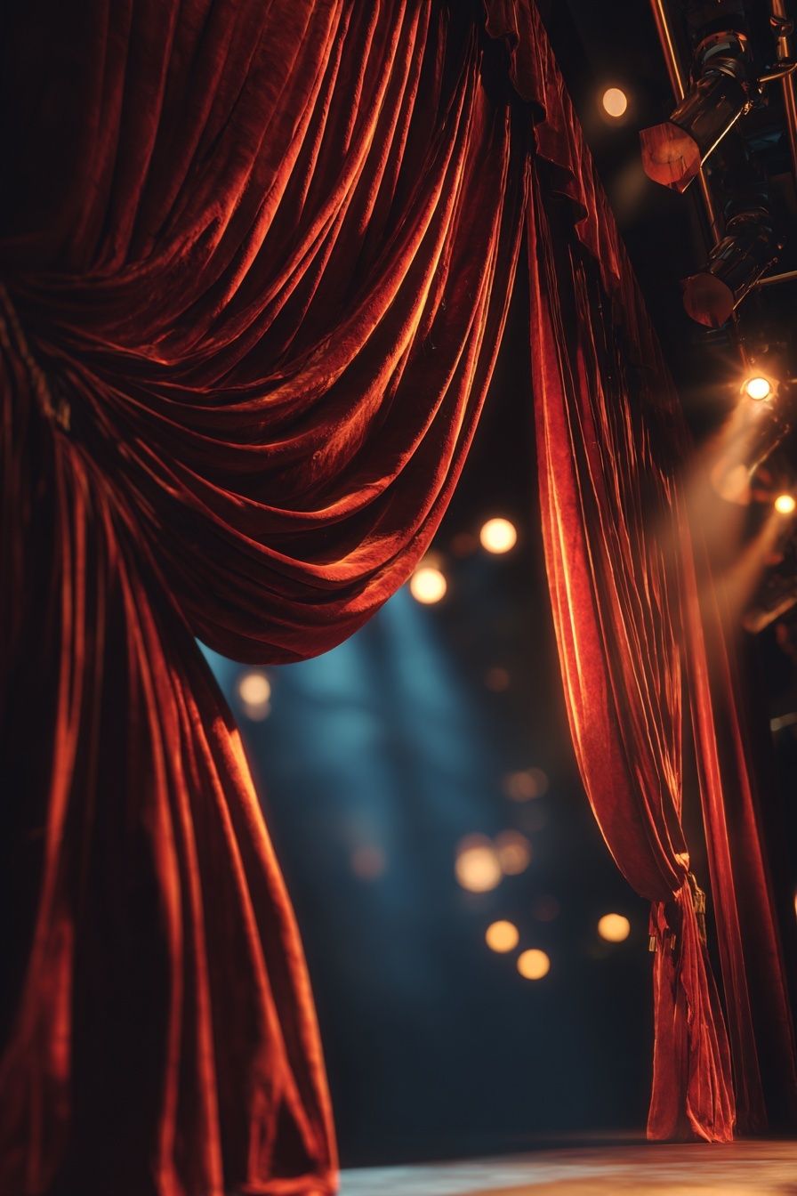 Theater Curtain — Photography Print. poster detail