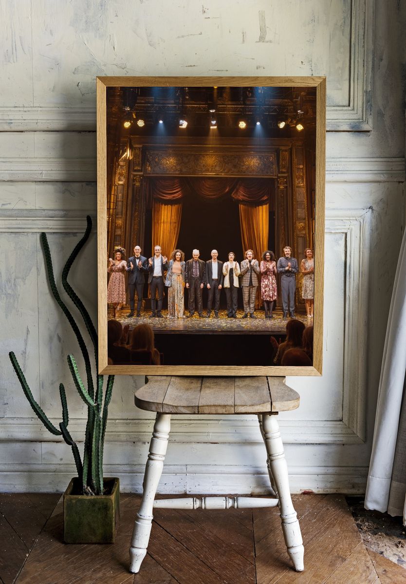 Theatre Curtain Call Photography Poster. — room view 1
