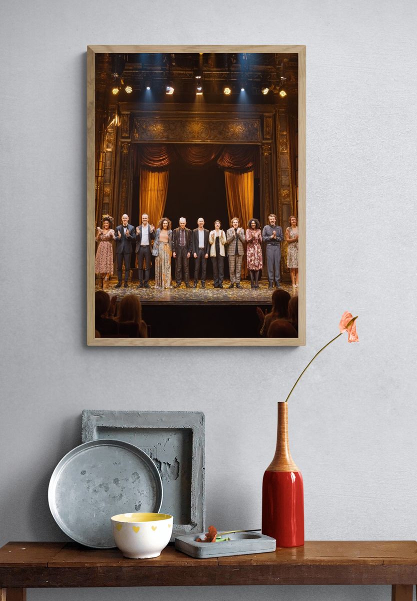Theatre Curtain Call Photography Poster. — room view 3