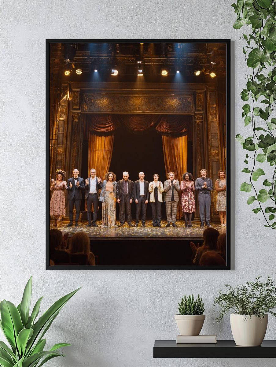 Theatre Curtain Call Photography Poster. — room view 4