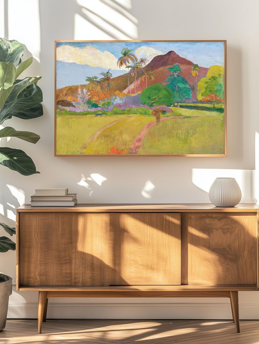 Paul Gauguin 's Tahitian Landscape. — room view 3