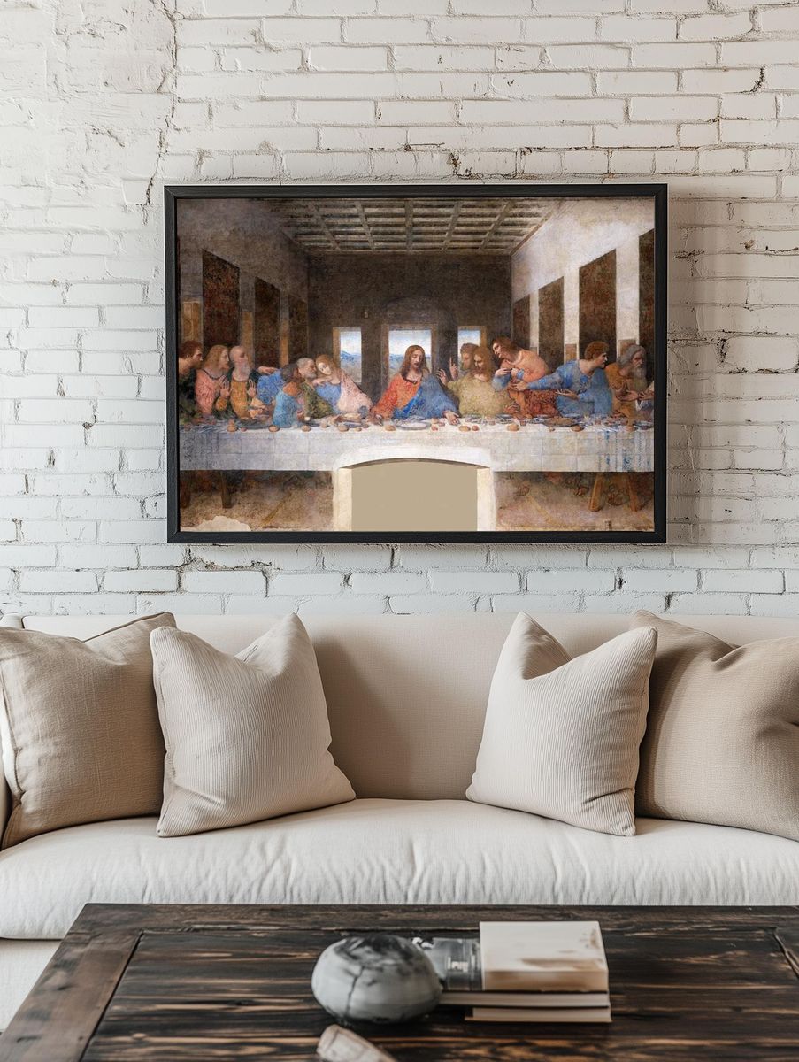 The Last Supper — Fine Art Print. — room view 1