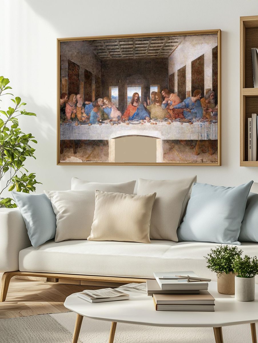The Last Supper — Fine Art Print. — room view 2