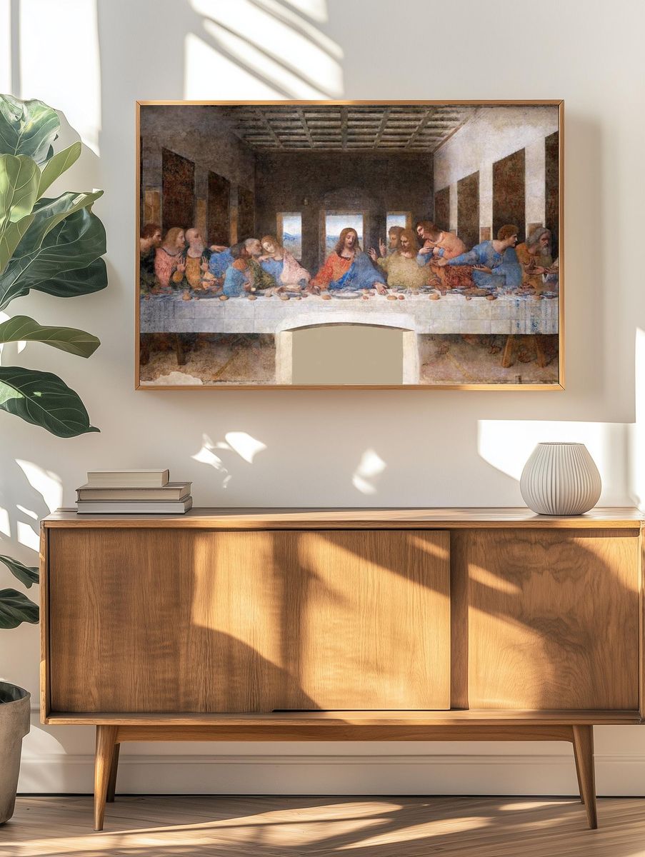 The Last Supper — Fine Art Print. — room view 3