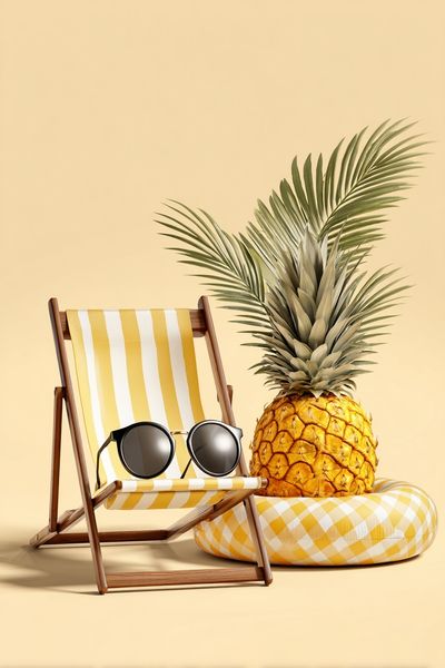 Tropical Vibes — Summer Print. poster print