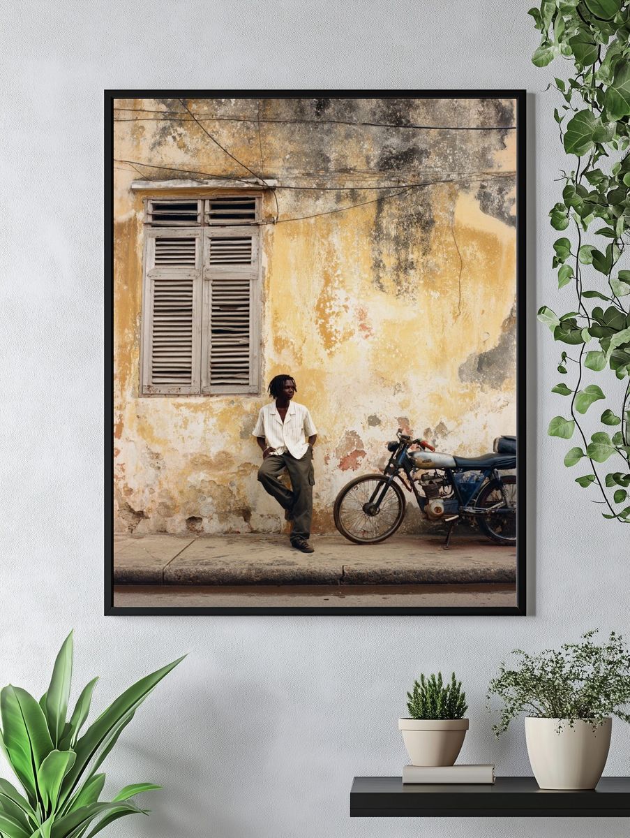Urban Portrait — Photography Print. — room view 4
