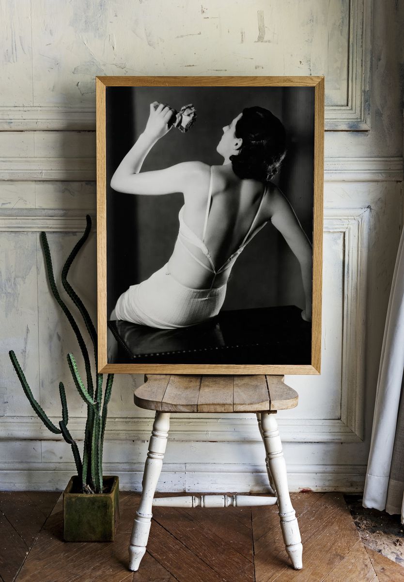 Vintage Fashion Photography Poster. — room view 1