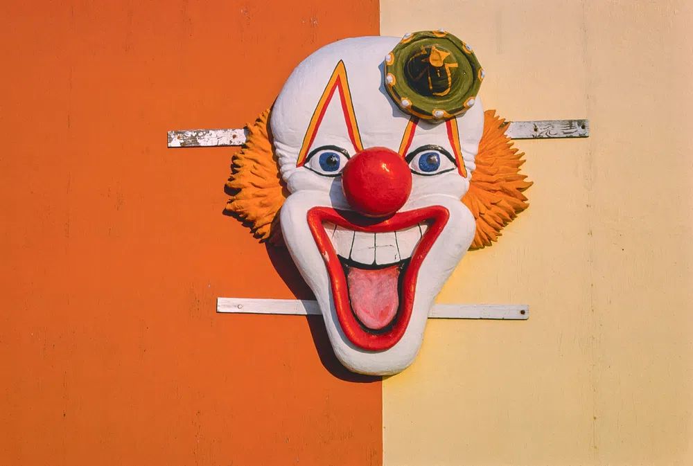 Clown ornament, Seaside Heights, New. poster — photography art