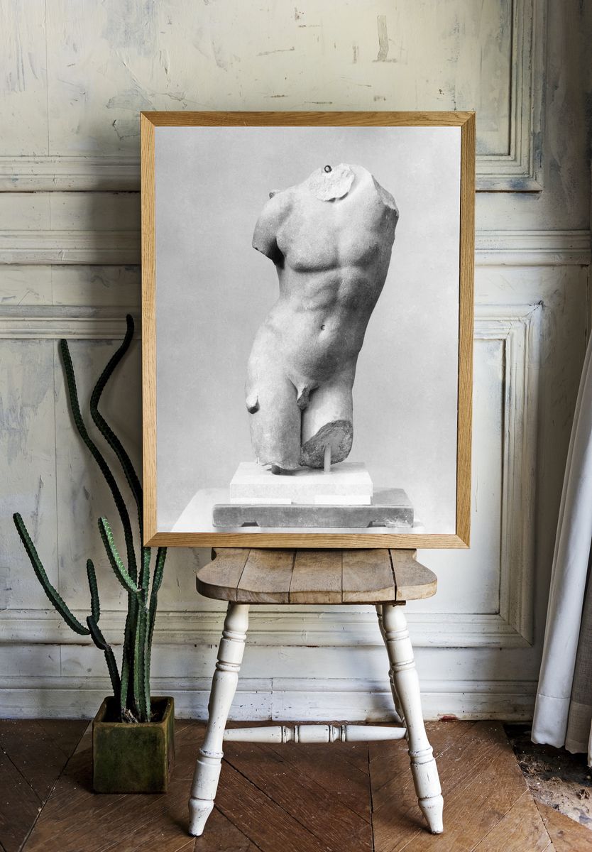 Eros Torso — Art Print. — room view 1