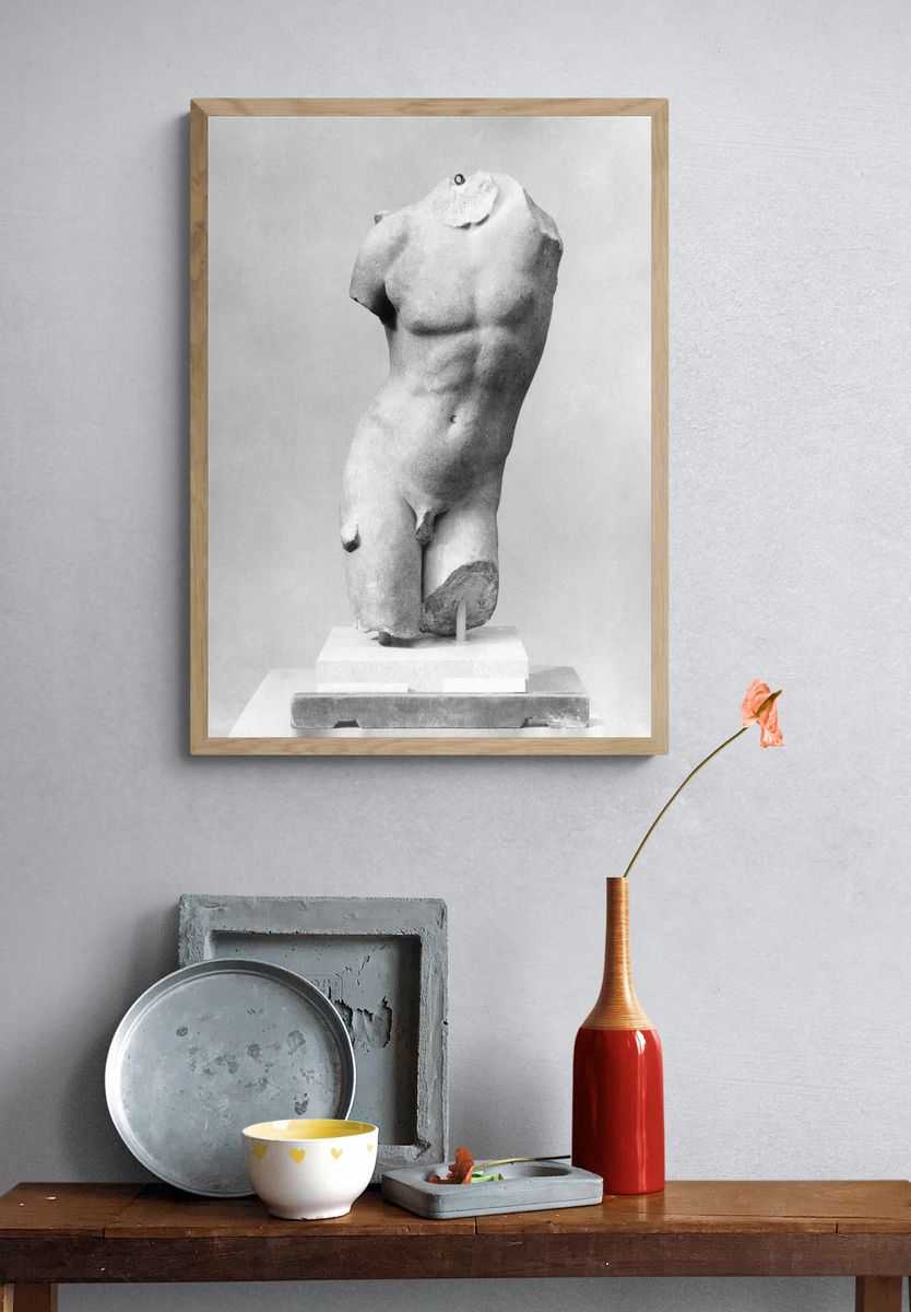 Eros Torso — Art Print. — room view 3