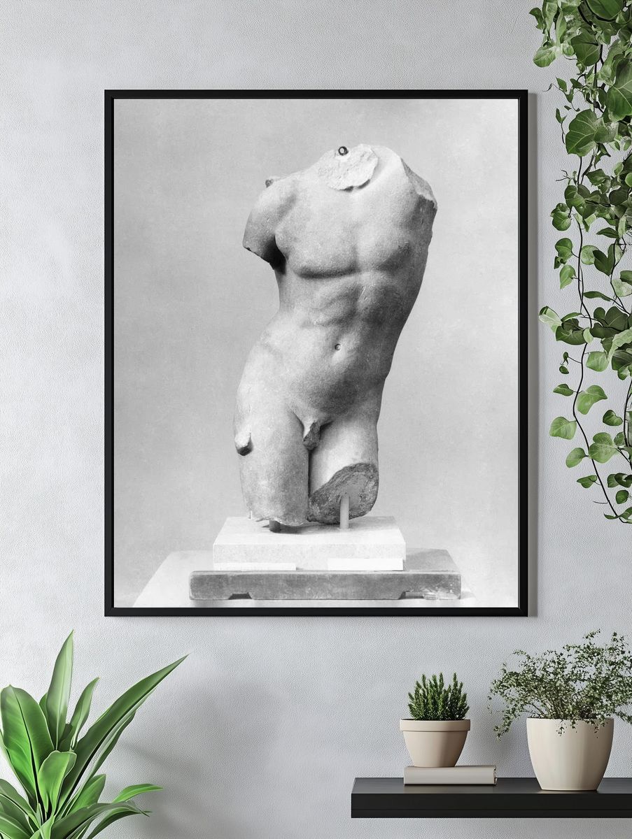 Eros Torso — Art Print. — room view 4