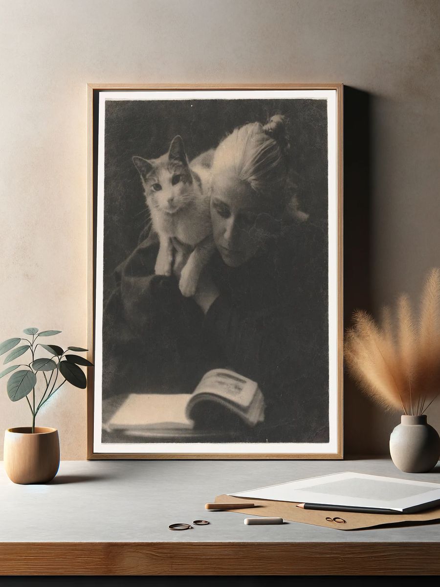 Amelia Van Buren by Thomas Eakins — Art Print. — room view 2