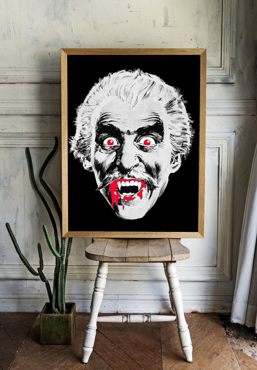 Count Dracula (1970) drawing Jess. — room view 1