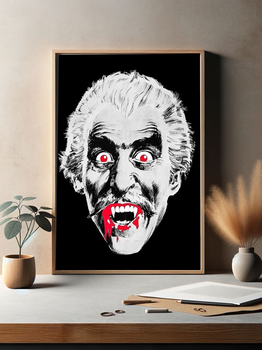 Count Dracula (1970) drawing Jess. — room view 2