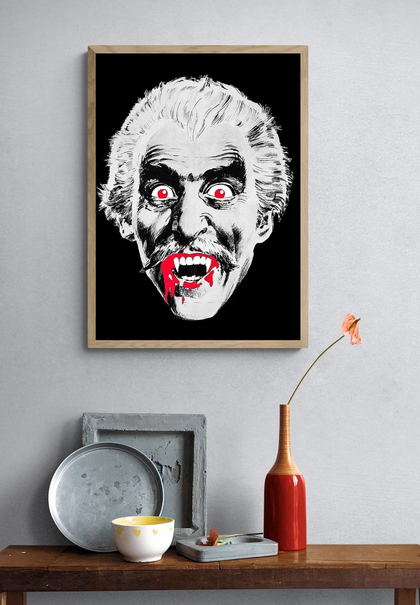 Count Dracula (1970) drawing Jess. — room view 3