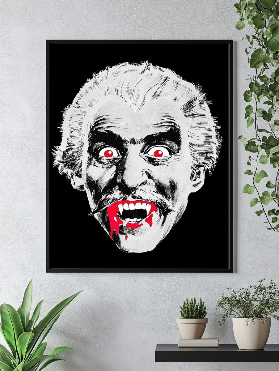 Count Dracula (1970) drawing Jess. — room view 4