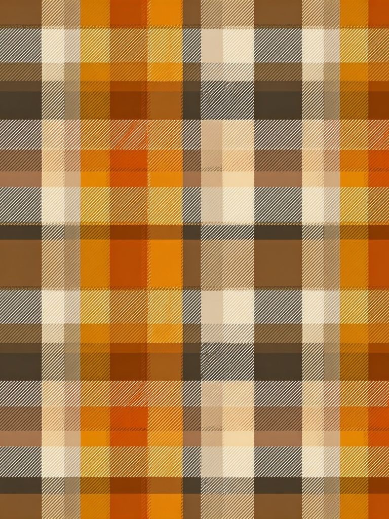 Plaid Pattern — Vintage Print. poster detail