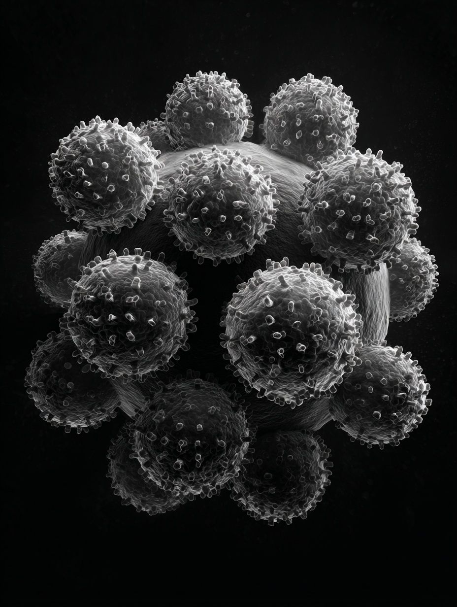 Virus Structure — Fine Art Print. poster — fine-art art