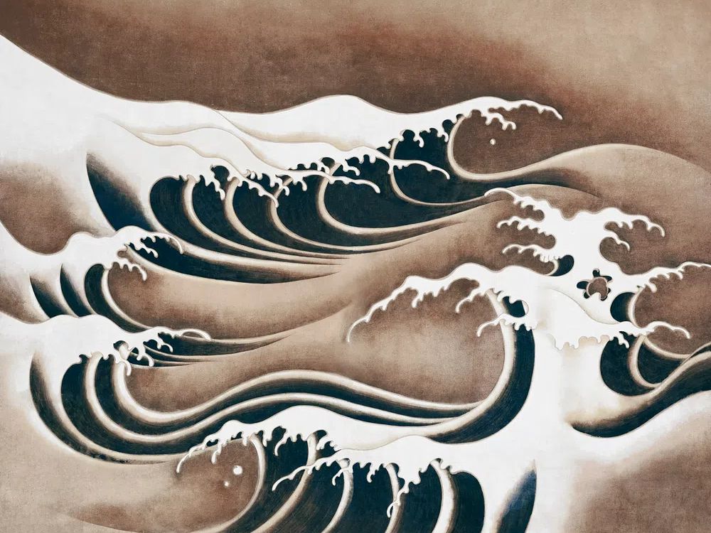 Waves — Fine Art Print. poster detail