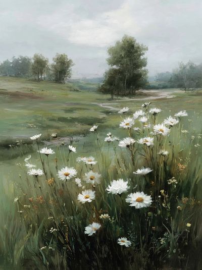 Wildflower Meadow — Fine Art Print. poster print