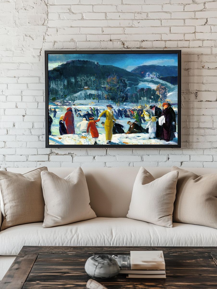 Winter Wonderland — Fine Art Print. — room view 1