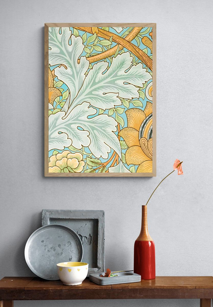 St. James by William Morris (1881) — Art Print. — room view 3
