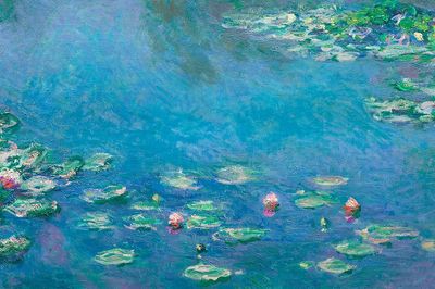 Water Lilies — Impressionism Print. poster print