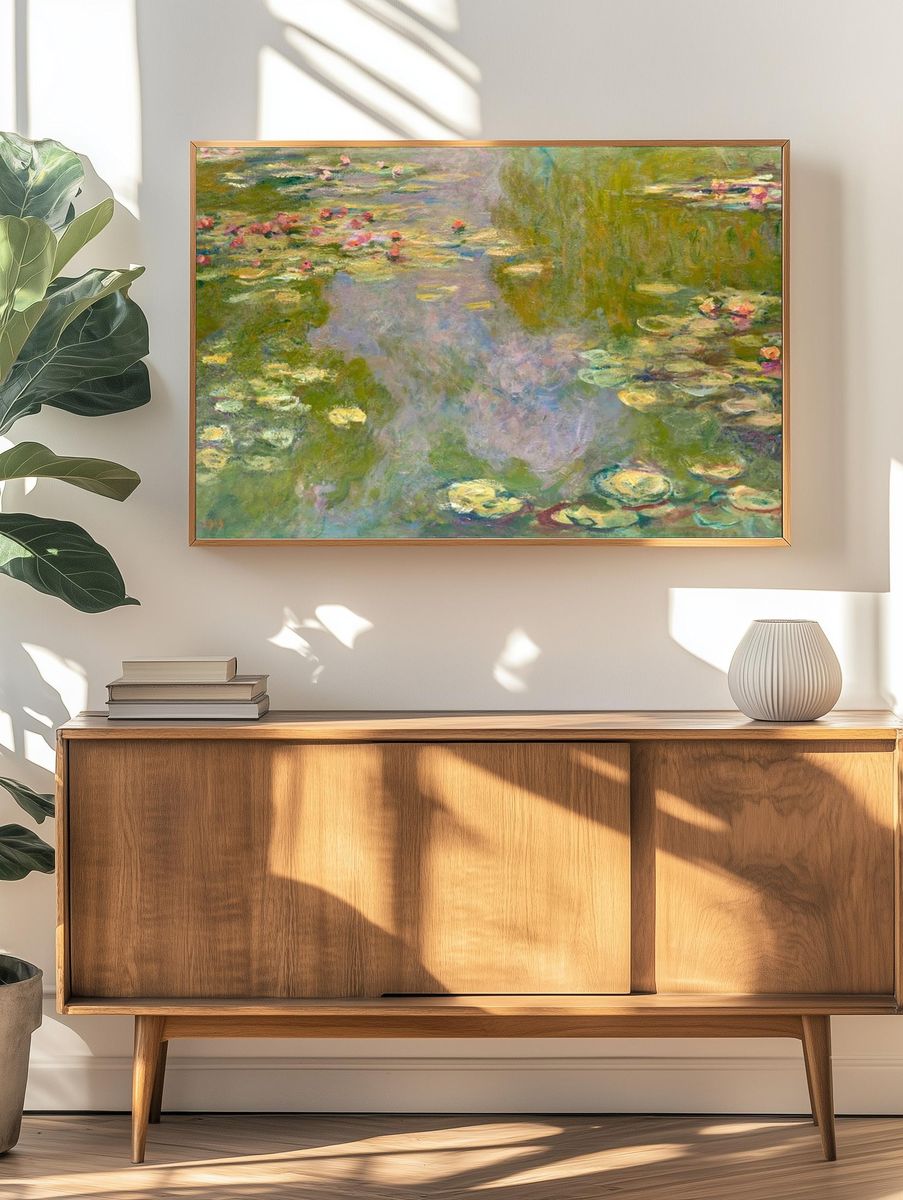 Water Lilies (1919) Claude Monet. — room view 3