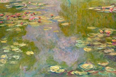 Water Lilies (1919) Claude Monet. poster print